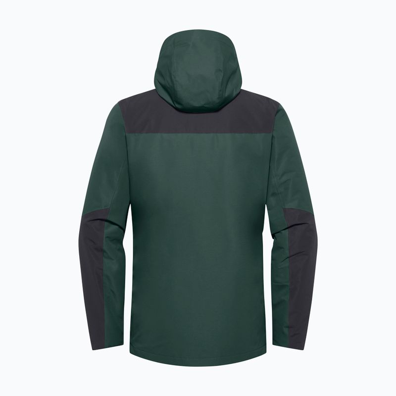 Jack Wolfskin men's Jasper 3In1 jacket black olive 19