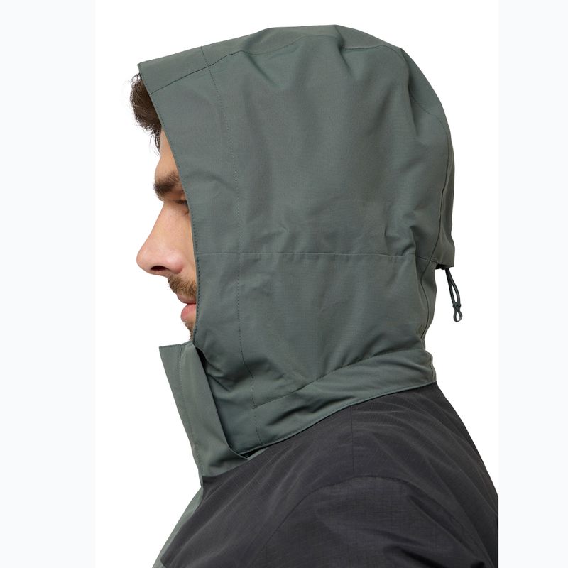 Jack Wolfskin men's Romberg 3In1 jacket slate green 7