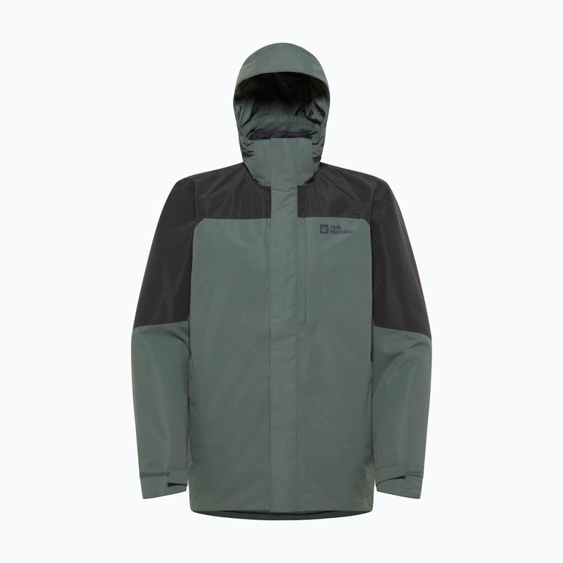 Jack Wolfskin men's Romberg 3In1 jacket slate green 18