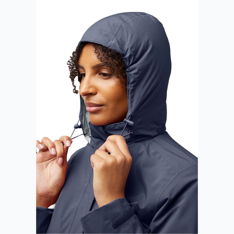 Jack Wolfskin women's Rotwand 3In1 fleece sweatshirt graphite 7