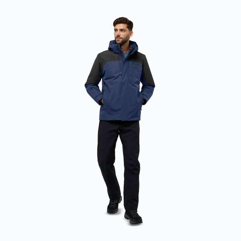 Jack Wolfskin men's jacket Romberg 3In1 midnight sky 2