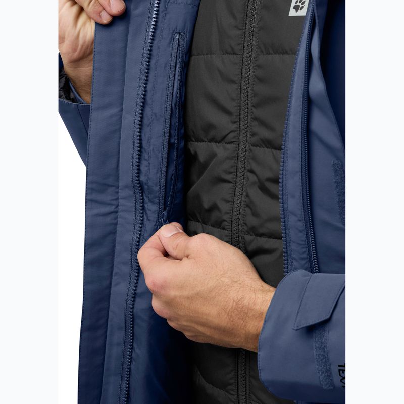 Jack Wolfskin men's jacket Romberg 3In1 midnight sky 12