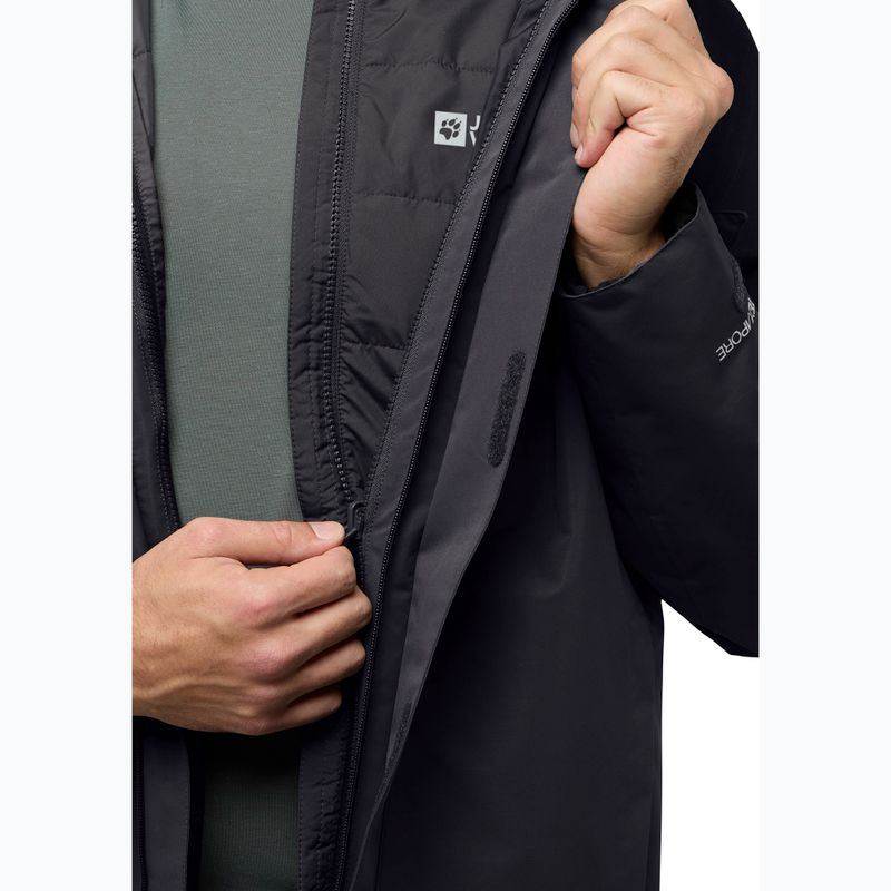 Men's 3in1 jacket Jack Wolfskin Romberg 3In1 phantom 12