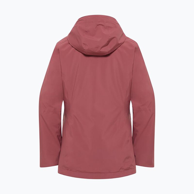 Jack Wolfskin women's Rotwand 3In1 fleece sweatshirt red ochre 12