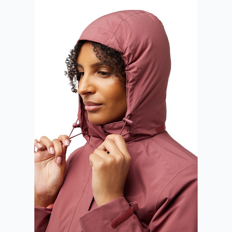 Jack Wolfskin women's Rotwand 3In1 fleece sweatshirt red ochre 5