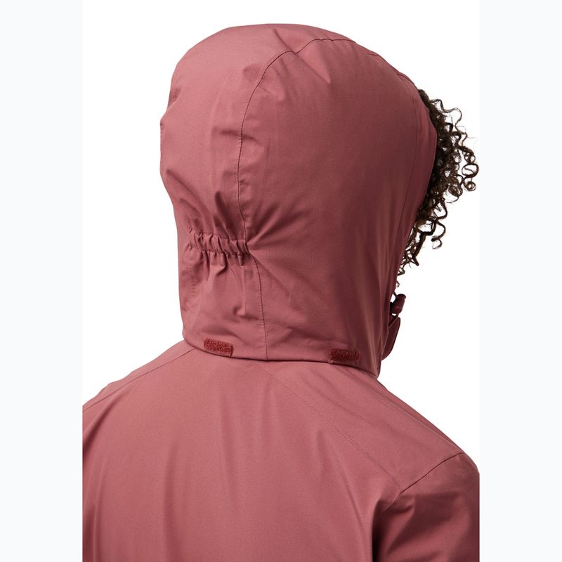 Jack Wolfskin women's Rotwand 3In1 fleece sweatshirt red ochre 6