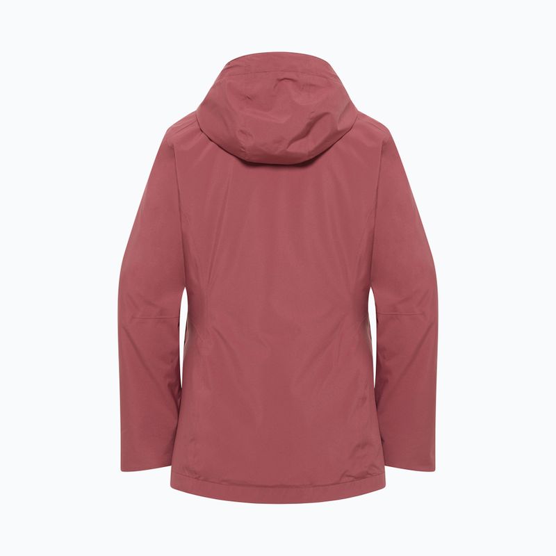 Jack Wolfskin women's Rotwand 3In1 fleece sweatshirt red ochre 14