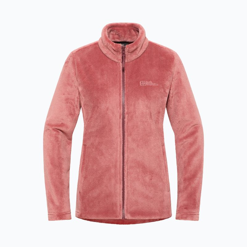 Jack Wolfskin women's Rotwand 3In1 fleece sweatshirt red ochre 15