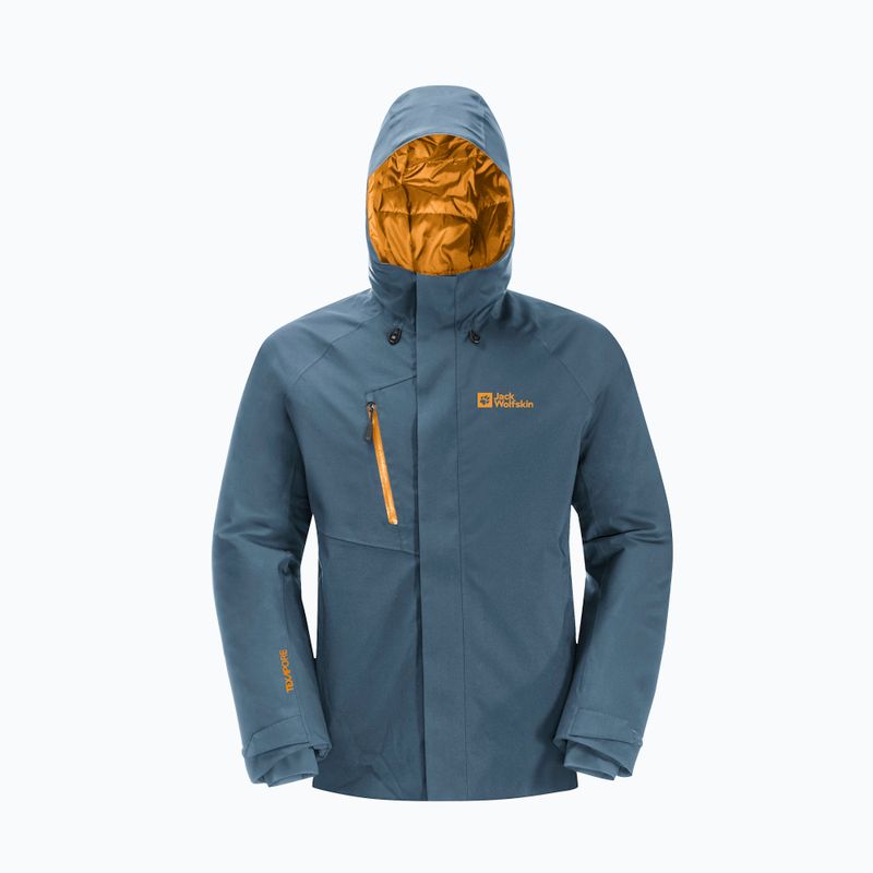 Jack Wolfskin men's winter jacket Troposphere Ins midnight sky 8