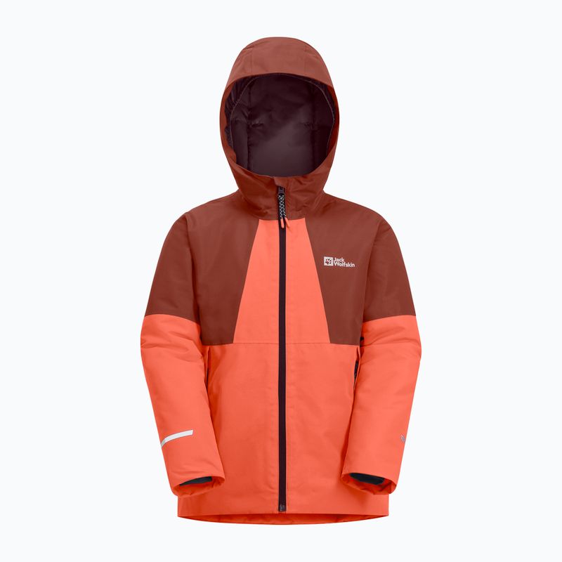 Jack Wolfskin children's down jacket Actamic 2L Ins coral orange 5
