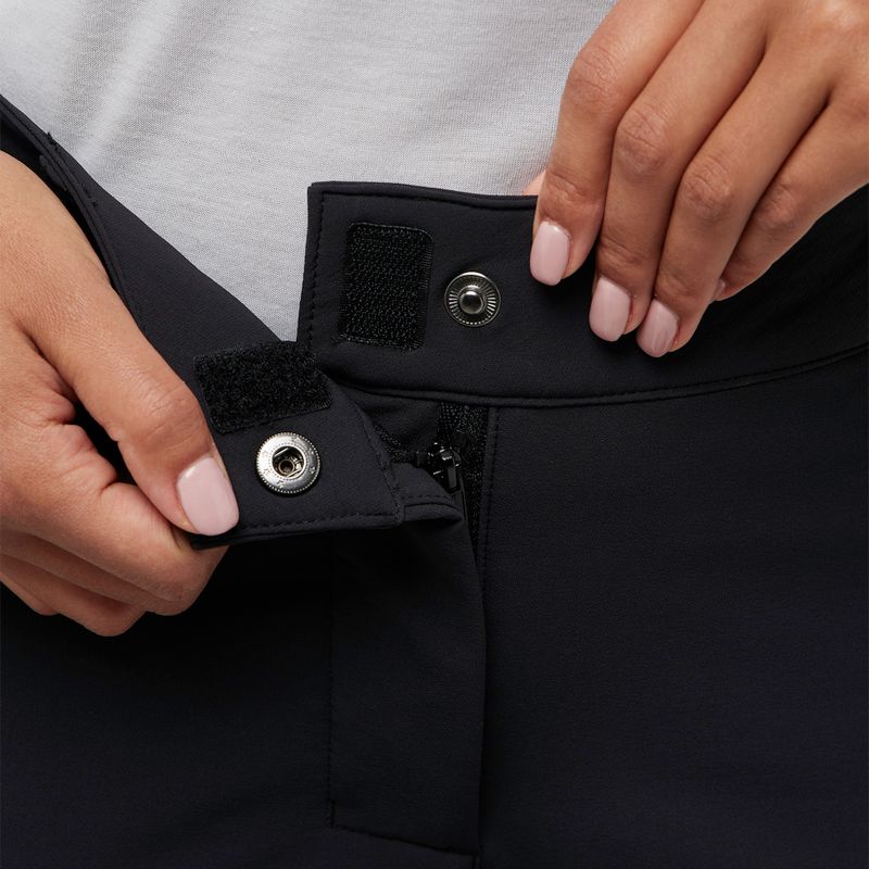 Women's softshell trousers Jack Wolfskin Activate Thermic black 5
