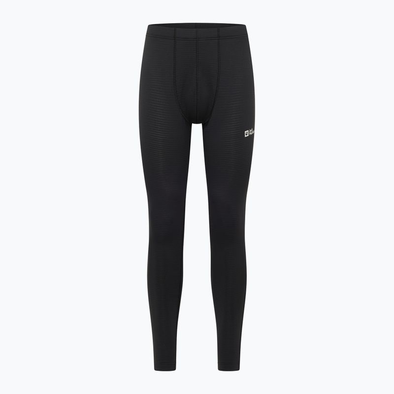 Men's Jack Wolfskin Infinite Warm thermo-active trousers black 3