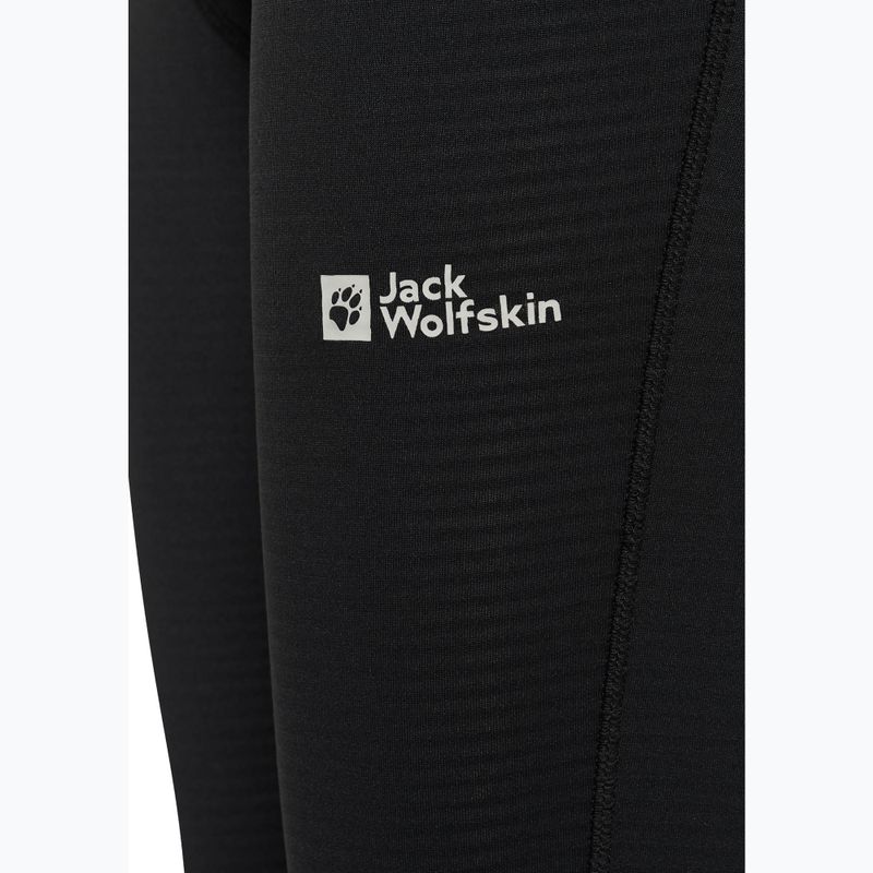 Men's Jack Wolfskin Infinite Warm thermo-active trousers black 5