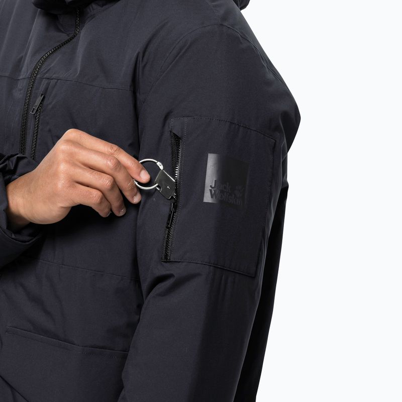 Men's Jack Wolfskin Koenigsbau Parka down jacket dark navy 4