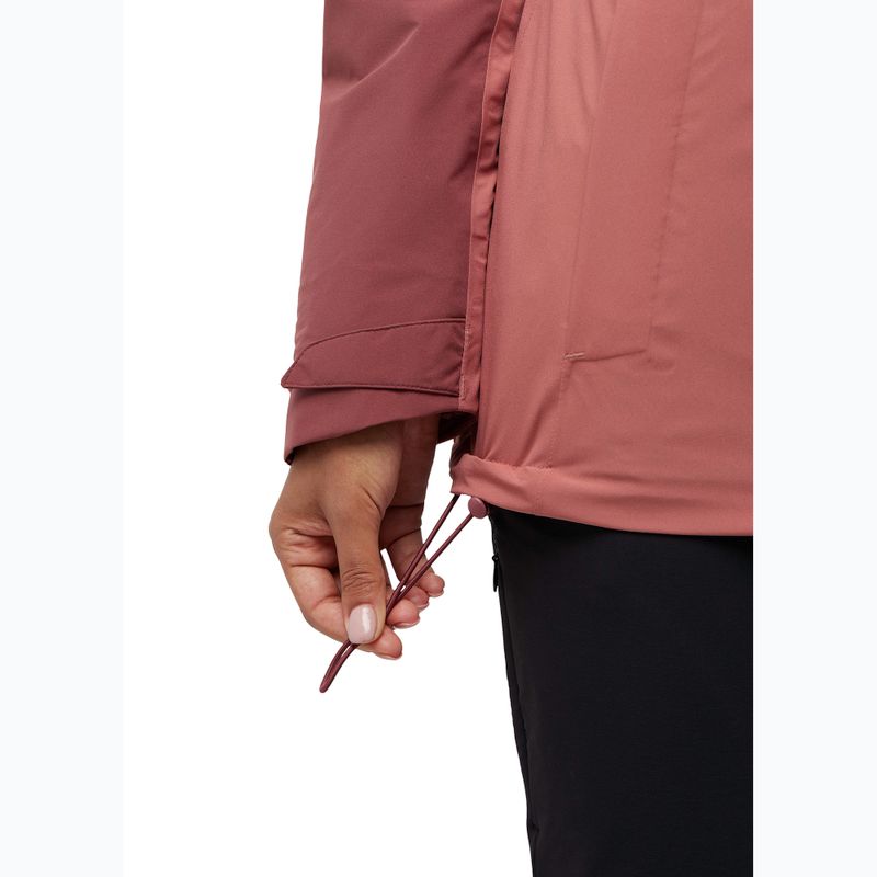 Women's 3-in-1 Jacket Jack Wolfskin Hunberg mineral red 8