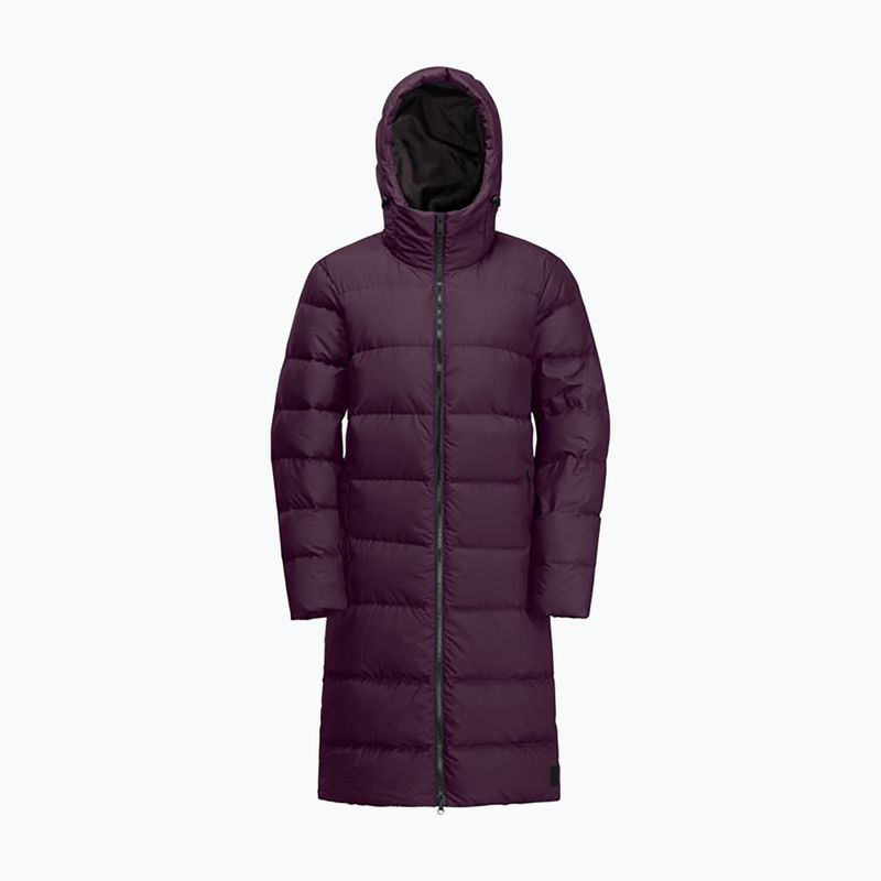 Jack Wolfskin women's down coat Frozen Palace berry jam 2