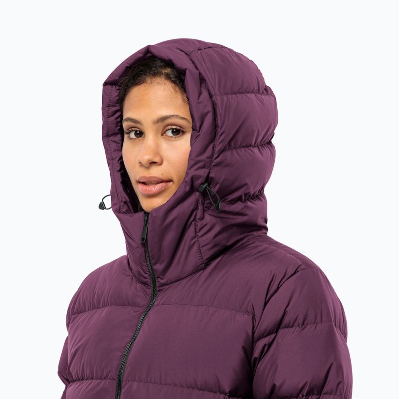 Jack Wolfskin women's down coat Frozen Palace berry jam 3