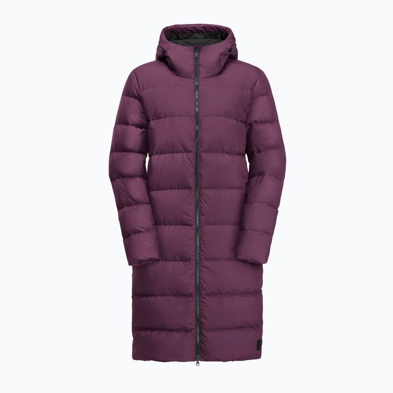 Jack Wolfskin women's down coat Frozen Palace berry jam 6