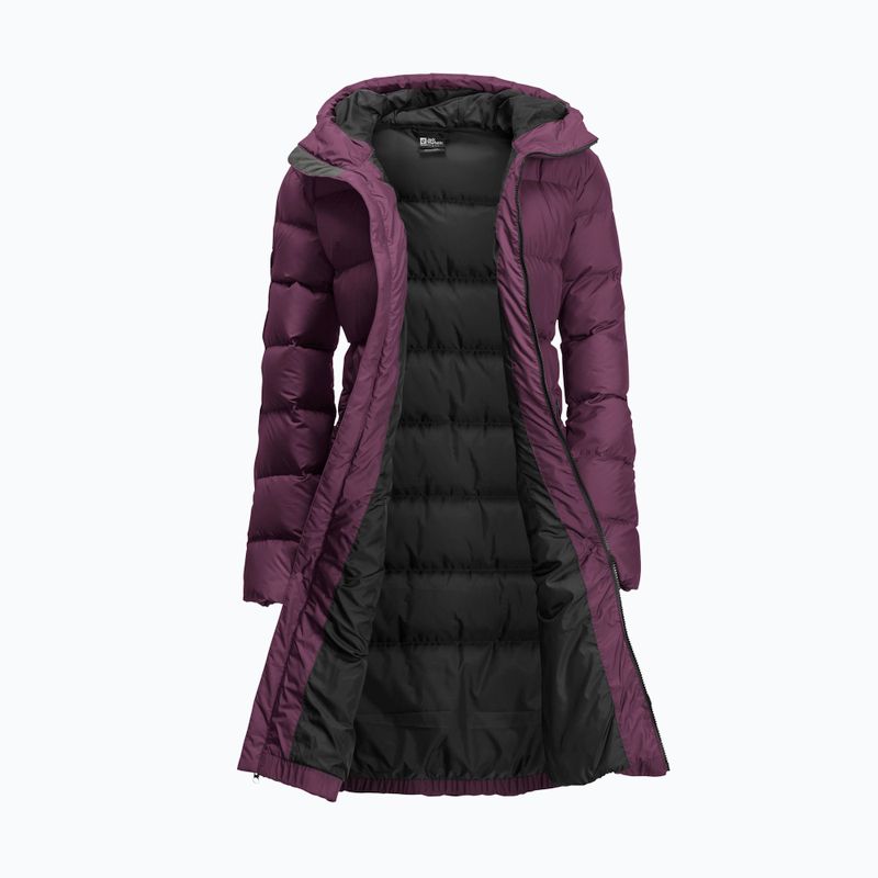 Jack Wolfskin women's down coat Frozen Palace berry jam 8