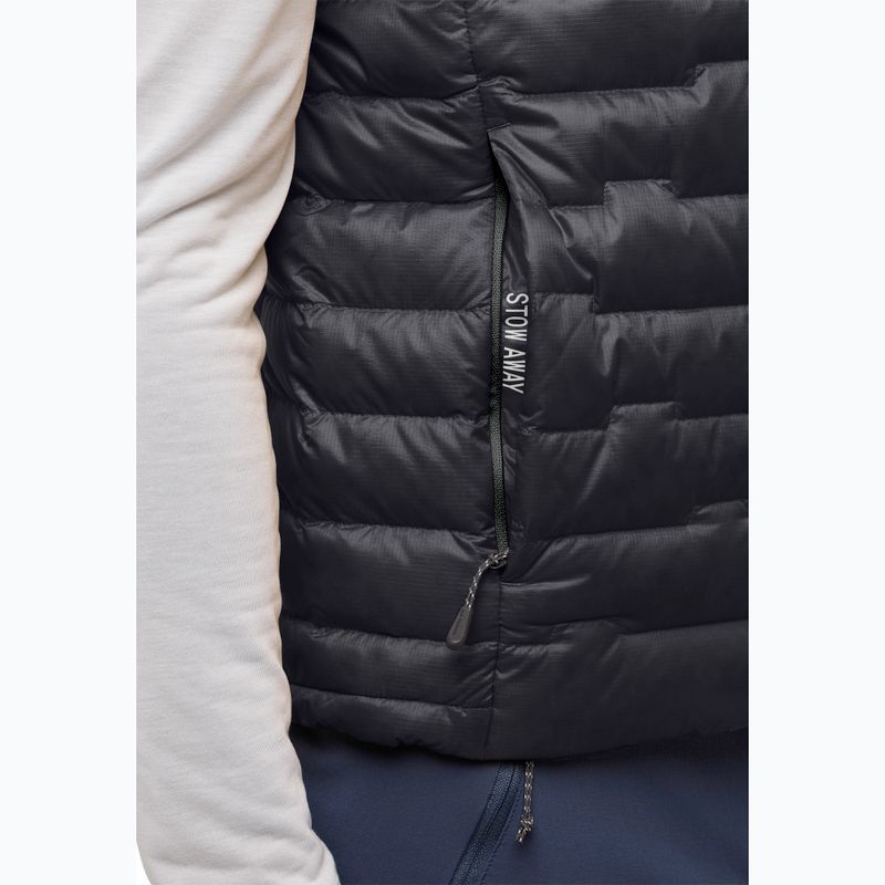 Men's Jack Wolfskin Passamani Down phantom trekking gilet 4