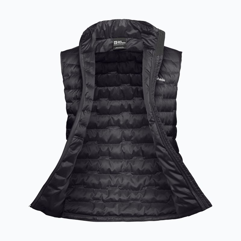 Men's Jack Wolfskin Passamani Down phantom trekking gilet 12