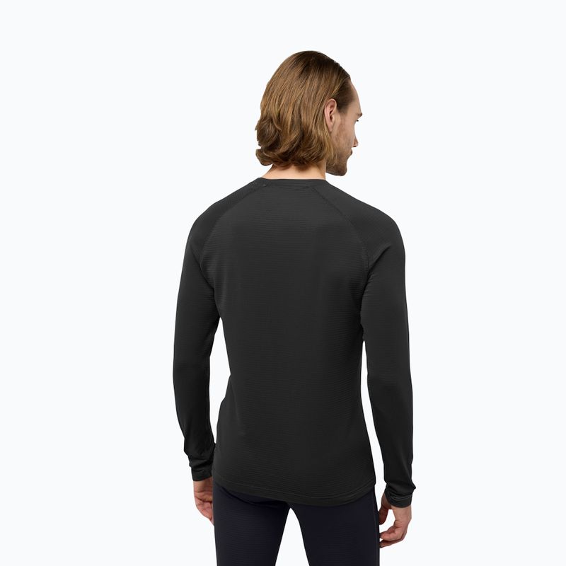 Men's thermal top Jack Wolfskin Infinite Warm black 2