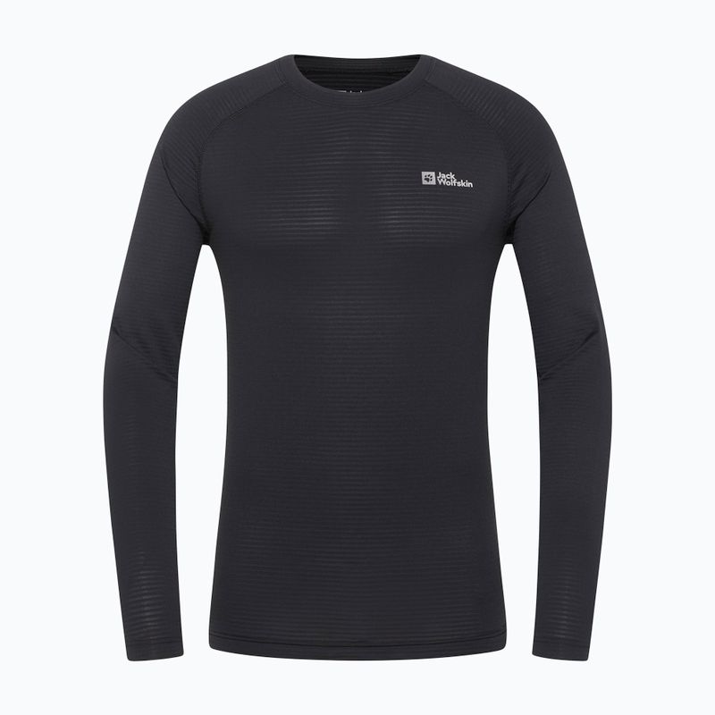 Men's thermal top Jack Wolfskin Infinite Warm black 3