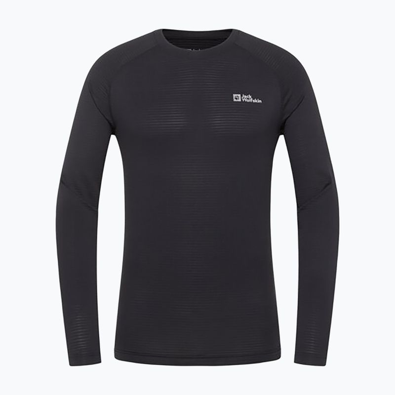 Jack Wolfskin men's thermo-active Longsleeve Infinite Warm black 3