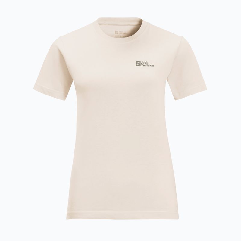 Jack Wolfskin Essential women's trekking t-shirt panna cotta 3