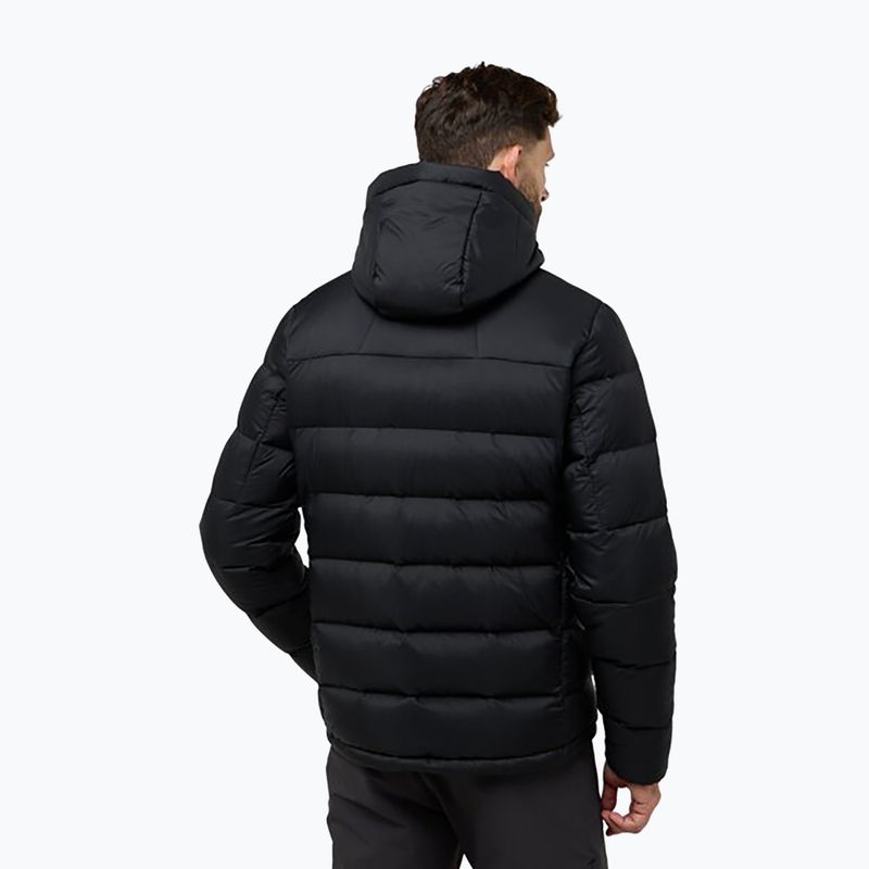 Jack Wolfskin men's down jacket Nebelhorn Down Hoody black 4