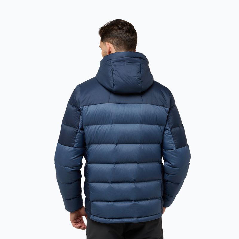 Jack Wolfskin men's down jacket Nebelhorn Down Hoody nature blue 2