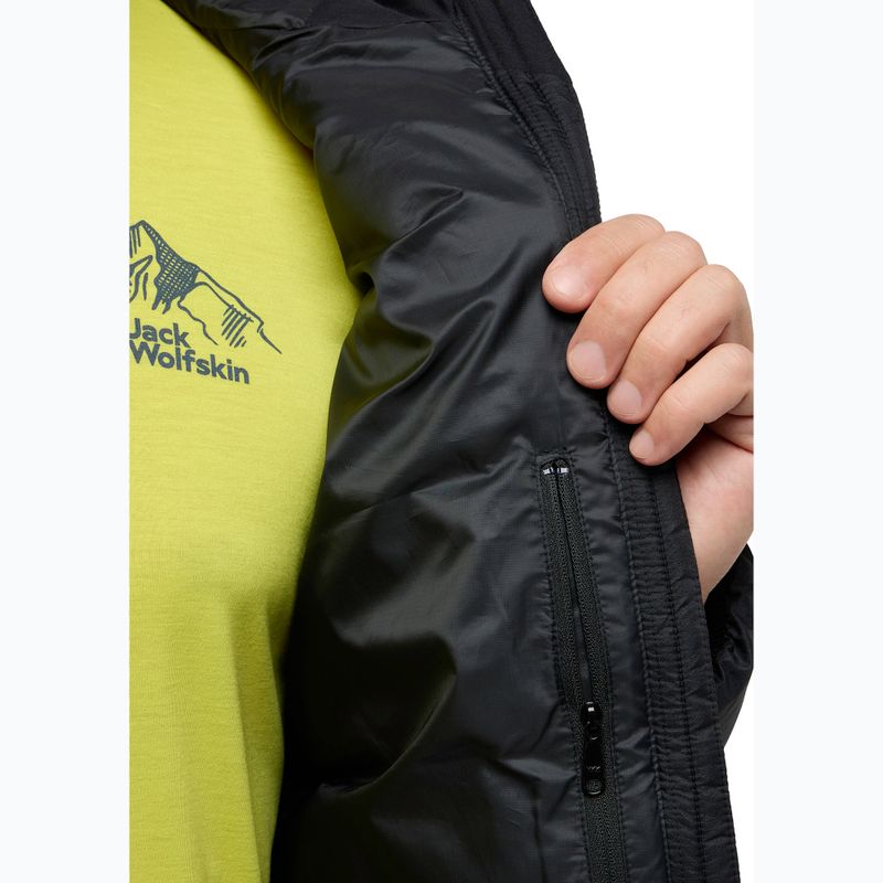 Jack Wolfskin men's down jacket Nebelhorn Down Hoody black 17