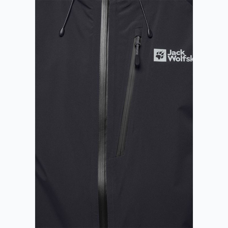 Jack Wolfskin Eagle Peak 2L phantom rain jacket 4
