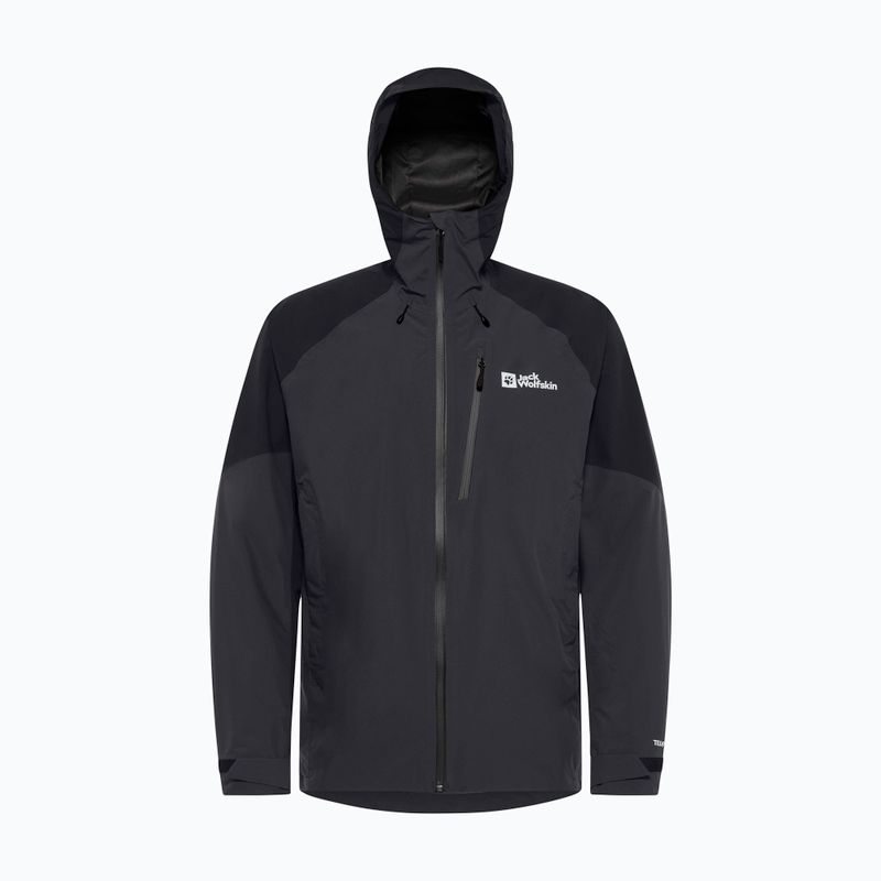 Jack Wolfskin Eagle Peak 2L phantom rain jacket 11