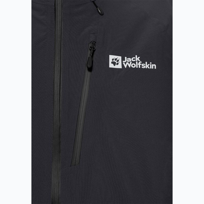 Jack Wolfskin Eagle Peak 2L phantom rain jacket 13