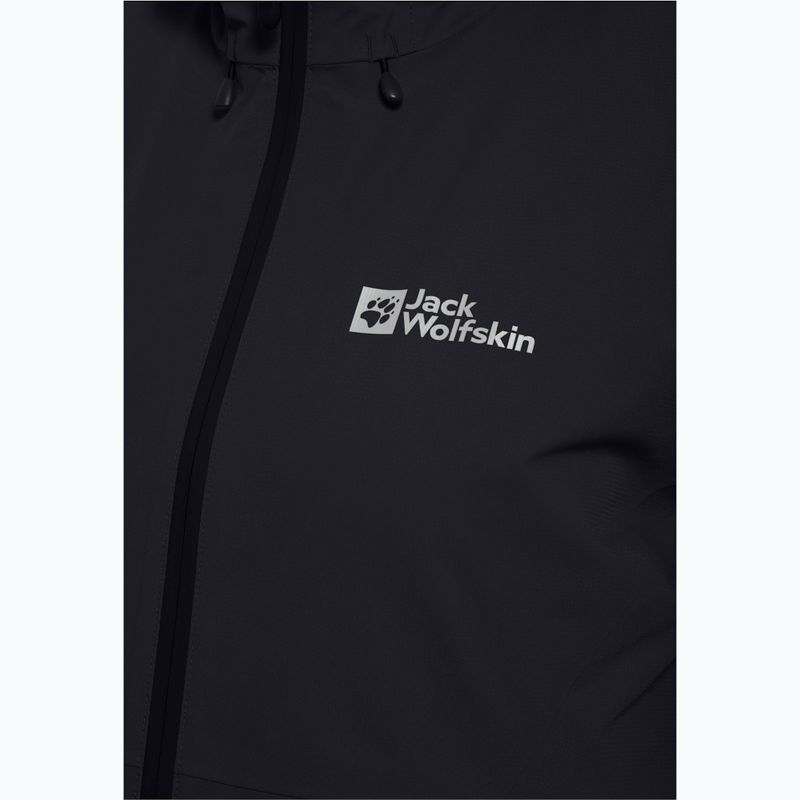 Women's insulated jacket Jack Wolfskin Wisper Ins black 5