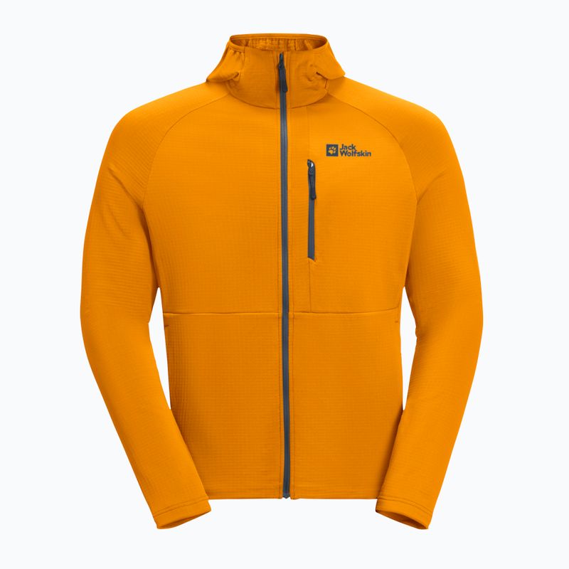 Men's Jack Wolfskin Kolbenberg Hooded Fz fleece sweatshirt safflower 6