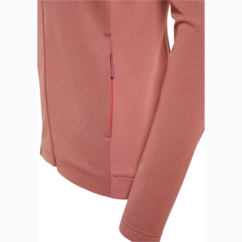 Jack Wolfskin women's fleece sweatshirt Alpgrat mineral red 8