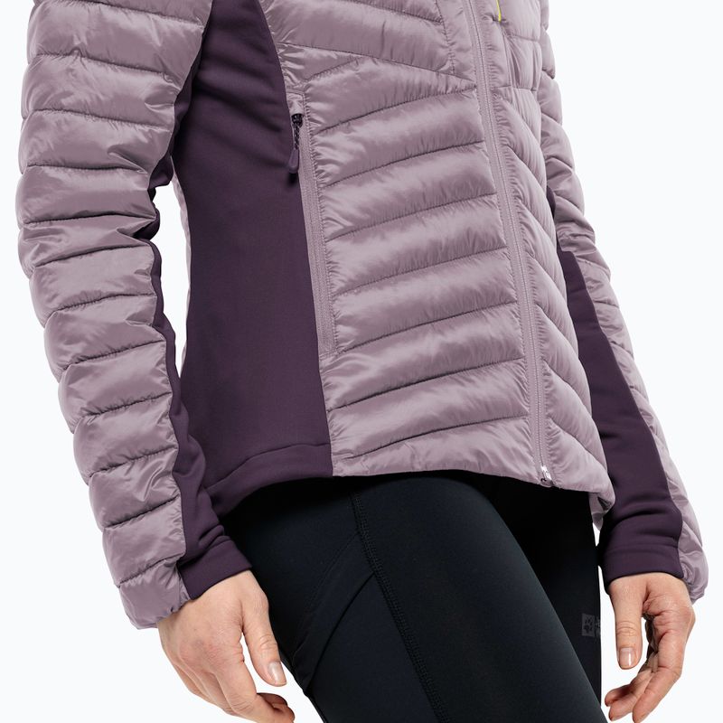 Women's hybrid jacket Jack Wolfskin Routeburn Pro Ins wild blossom 5