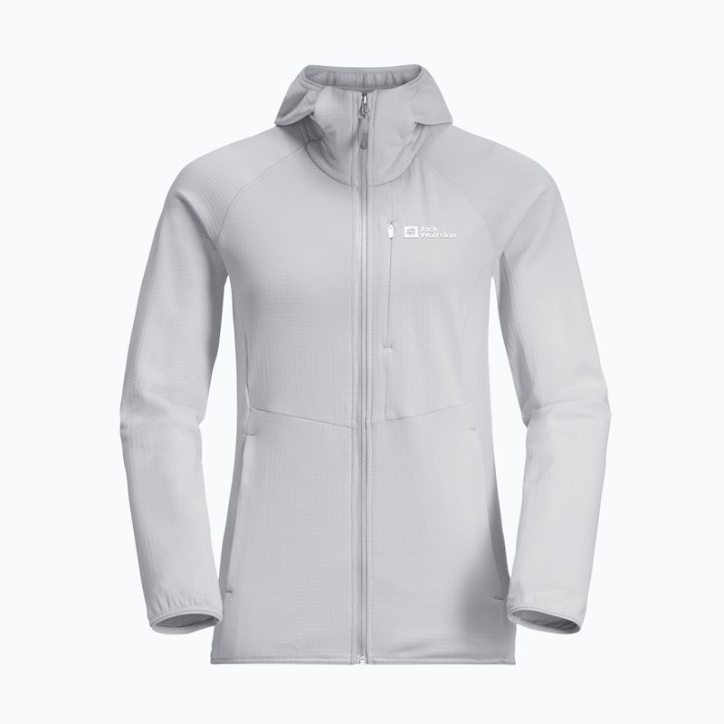 Jack Wolfskin women's fleece jacket Kolbenberg Hooded Fz cool grey 7