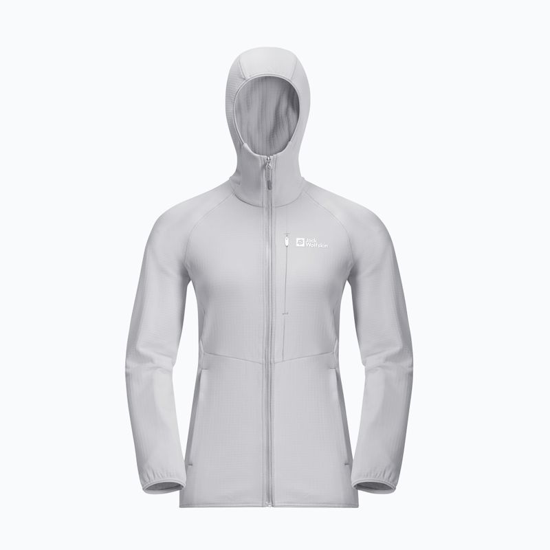 Jack Wolfskin women's fleece jacket Kolbenberg Hooded Fz cool grey 8