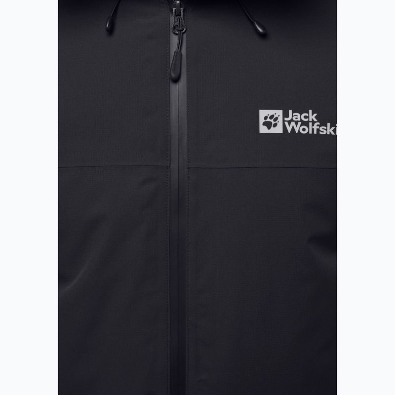 Jack Wolfskin Wisper Ins men's down jacket black 5