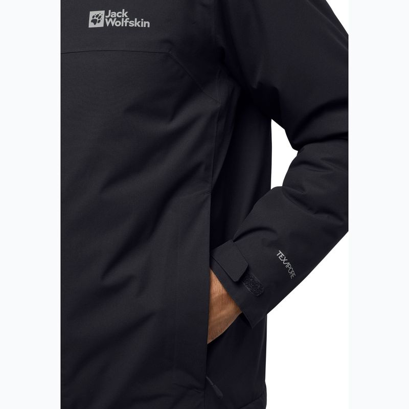 Jack Wolfskin Wisper Ins men's down jacket black 6