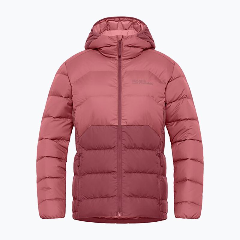 Jack Wolfskin women's down jacket Ather Down Hoody red ochre 8