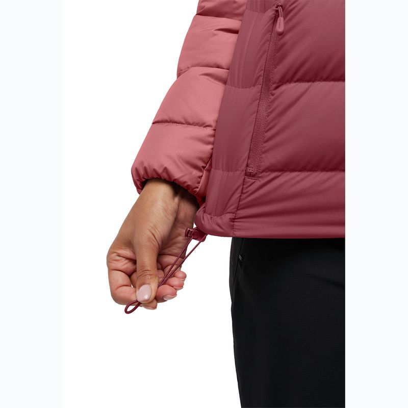 Jack Wolfskin women's down jacket Ather Down Hoody red ochre 7