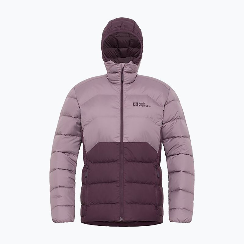 Jack Wolfskin women's down jacket Ather Down Hoody midnight plum 9