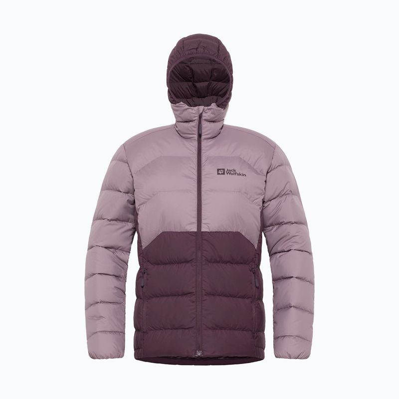 Jack Wolfskin women's down jacket Ather Down Hoody midnight plum 11