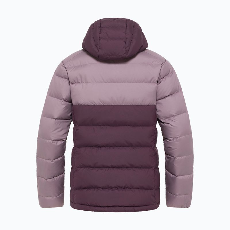 Jack Wolfskin women's down jacket Ather Down Hoody midnight plum 12
