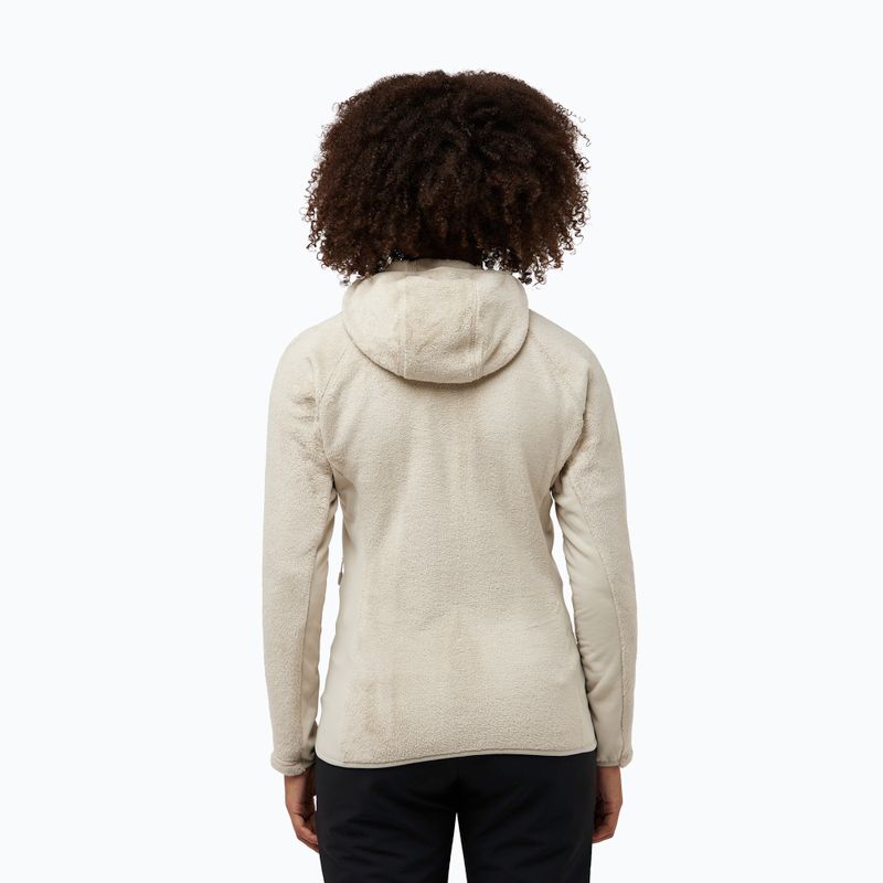 Jack Wolfskin women's fleece sweatshirt Rotwand Hooded Fz seal 2