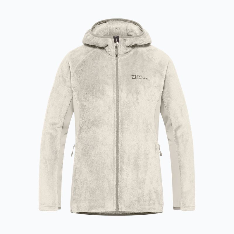 Jack Wolfskin women's fleece sweatshirt Rotwand Hooded Fz seal 5